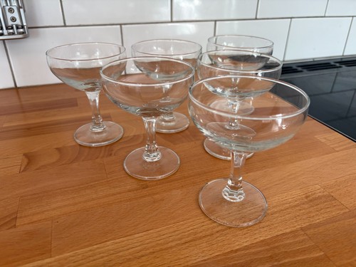 Champagne cocktail glasses - x, 6