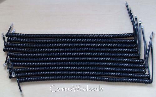 Telephone handset curly - telephone,