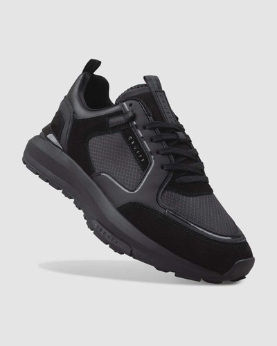 Cruyff rayado trainers - cruyff, black