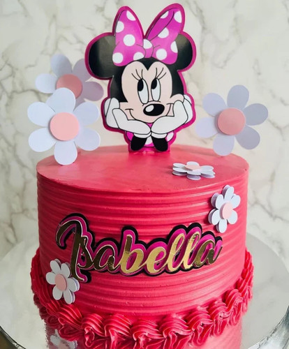 Minnie mouse cake topper - cake, |