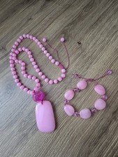 LOLA ROSE PINK QUARTZ NECKLACE