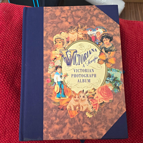 Victorian slip photo album - victorian,