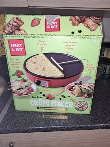 Electric crepe maker - electric,