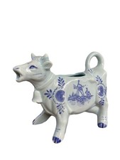 rare coloured cow milk jug