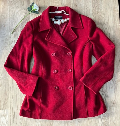Vintage coat size - coat, red