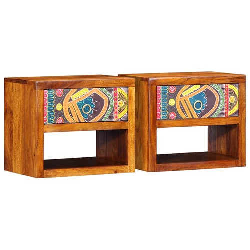 Bedside cabinet with - cabinet, drawer