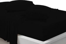 Easy Care Percale Fitted Sheet 22 Colours 5 Sizes Pillowcases Also Available