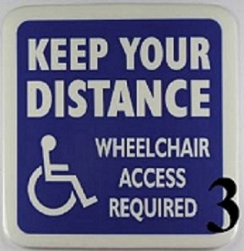 Keep your distance - distance, wheelchair