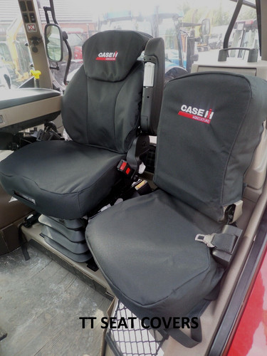 Case tractor seat cover set - case,