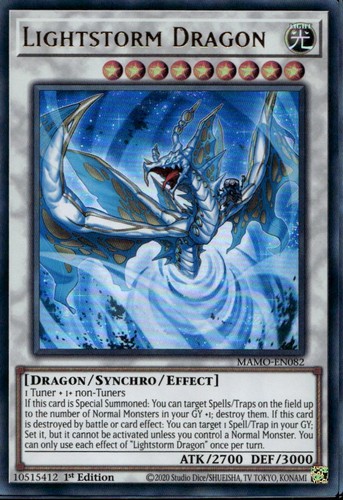 Lightstorm dragon ultra rare - lightstorm,