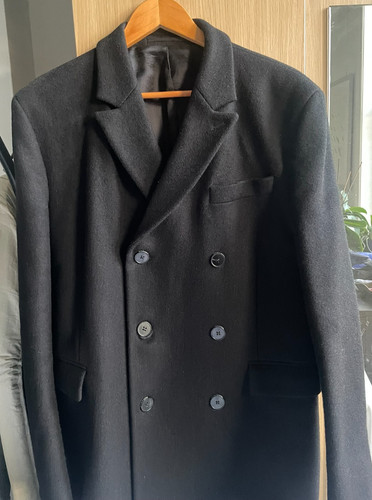 Mens overcoat aubin wills - &,