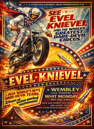 See evel knievel vintage - evel,