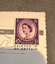Queen Elizabeth Pre Decimal 3d Stamp