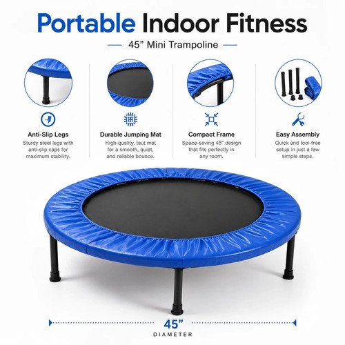 Mini fitness trampoline - fitness,