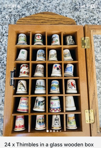 Thimbles assorted with - assorted, display