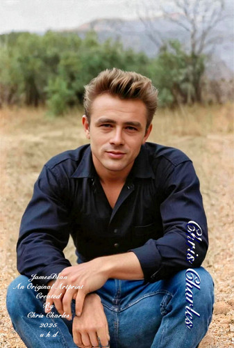 James dean chris - by, an