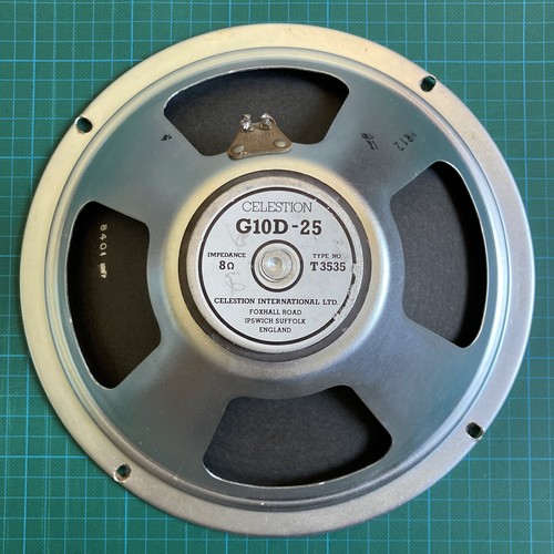 Celestion g10d 8 - 10”, g10d-25