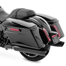 Hard saddlebags for Harley