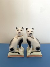 Pair Of Small Staffordshire