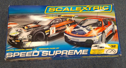 Scalextric speed supreme set - scalextric,