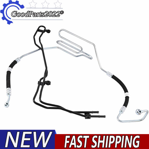 Power steering pipes set - power, for