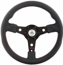 LEATHER SPORT STEERING WHEEL