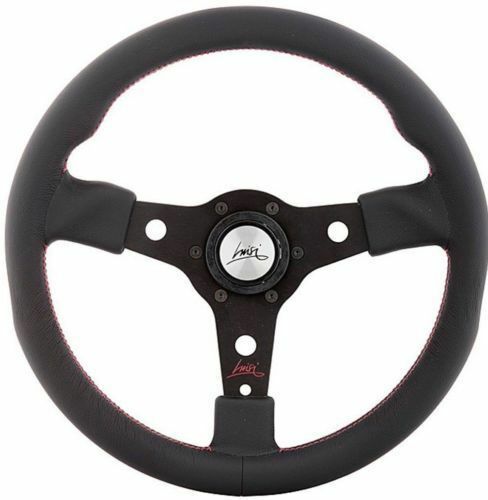 Leather sport steering wheel - steering,