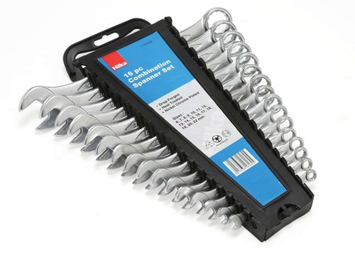Hilka spanner set 16pc metric - hilka,