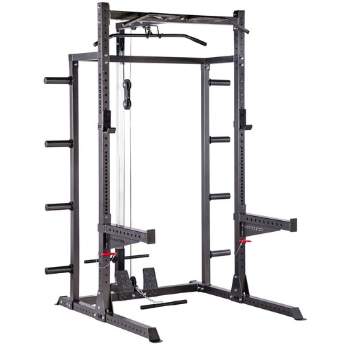 Gm2 half power rack squat - half,