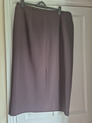 Ann harvey long brown - harvey, skirt