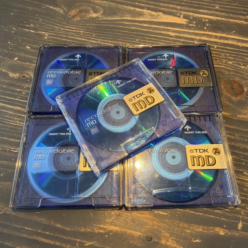 Minute tdk minidiscs - 74,