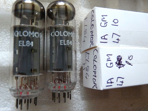 Matched pair el84 colomor - pair,