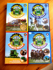 TRACTOR TED 4 DVD-MEETS THE HORSES-MEETS ANIMALS-MAKES BREAD-HARVESTS VEGETABLES