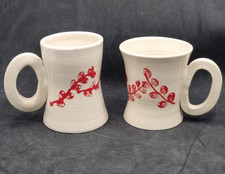 2 Studio Pottery Mugs