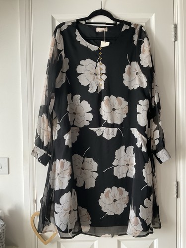 Lovely black cream and white - cream,