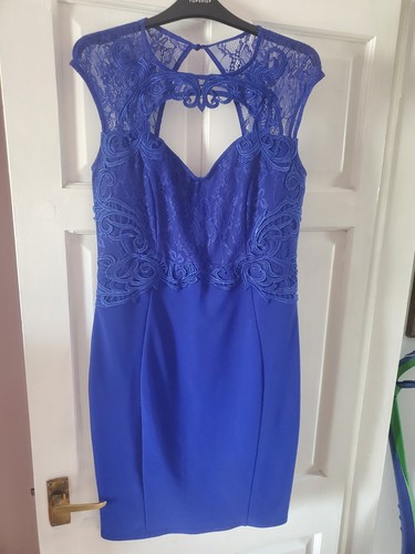 Lipsy blue bodycon dress - lipsy,