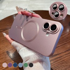 Case For Apple iPhone 16 15 14 13 12 Pro Max Shockproof Magnetic Silicone Cover