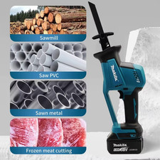 Makita 18V Cordless Electric Reciprocating Saw Brushless Rechargeable Wood Metal