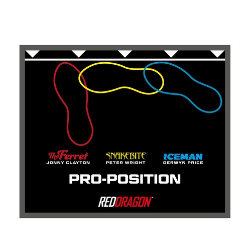 Red dragon pro position darts - pro,
