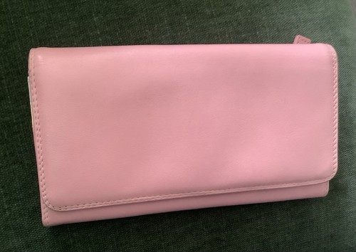 Tula pink leather folding - pink,