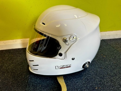 Supervent helmet with hans - helmet,
