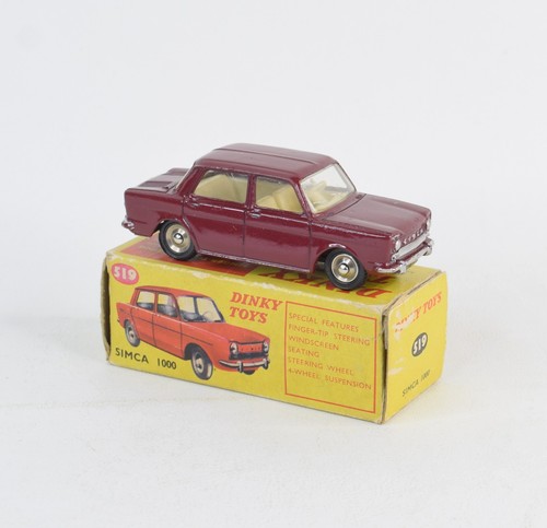 French dinky toys - french, simca