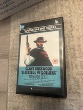 “A FISTFUL OF DOLLARS” vhs