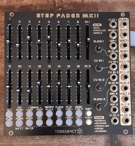 Tesseract mkii step fader dual - step,