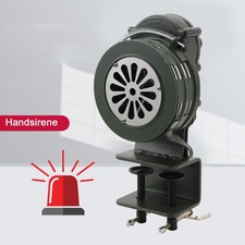 110dB Hand Crank Siren Manual