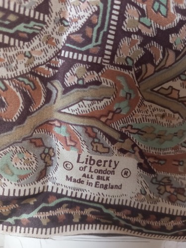 Liberty silk scarf - scarf, imperfect
