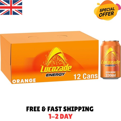 Lucozade energy drink orange - energy,