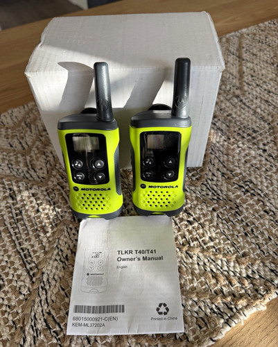 Motorola tlkr t40 t41 - tlkr, portable