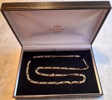 Solid 9ct Yellow Gold Figaro