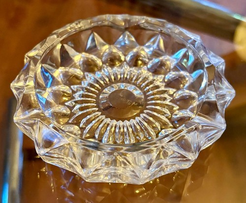 Vintage clear crystal cut - vintage,